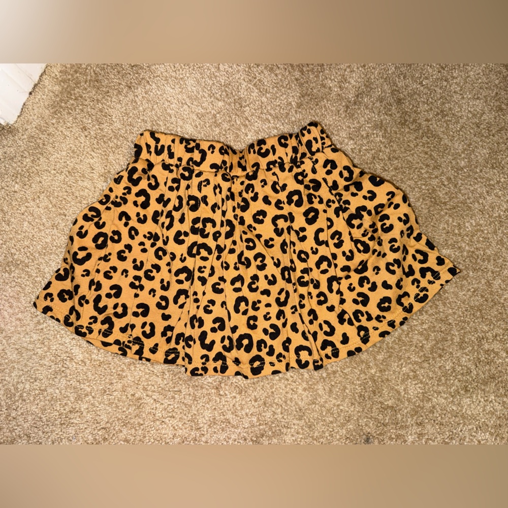 Garanimals Tan and Black Animal Print Skirt